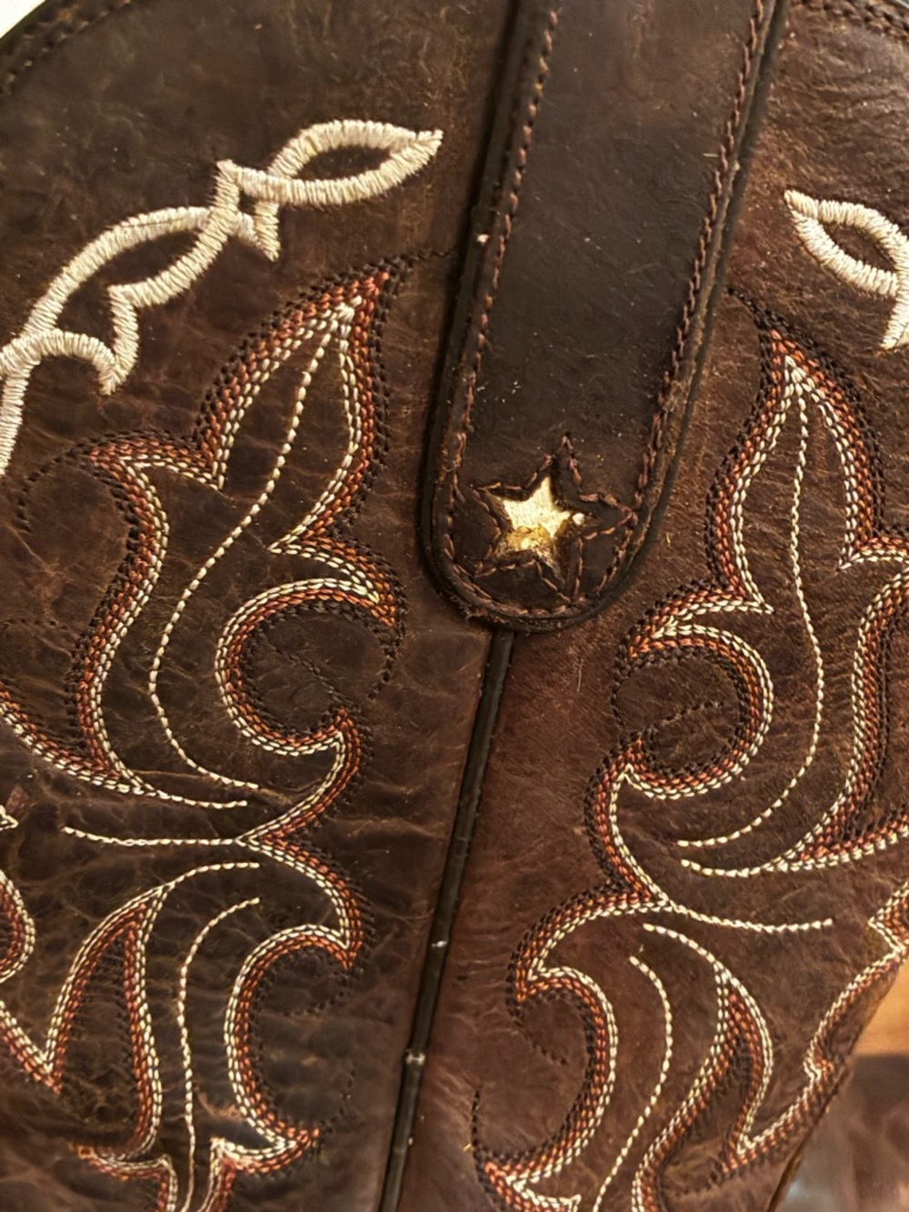 Tony Lama Women's Vaquero Western Boots - Brown Size 7.5 - Picture 6 of 7